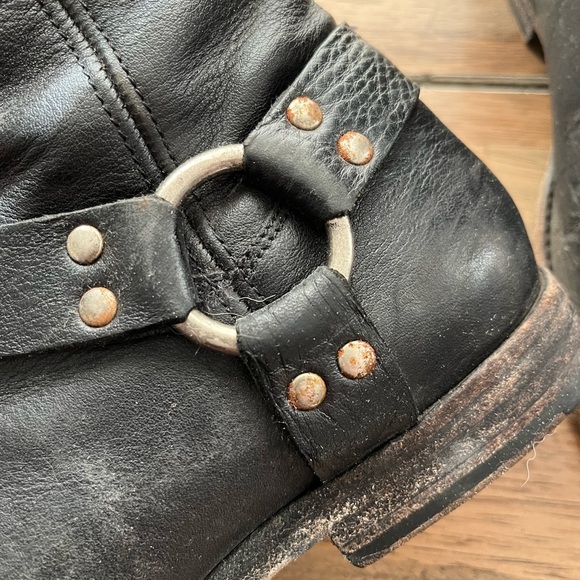 Frye black Phillip harness boots - Picture 10 of 13
